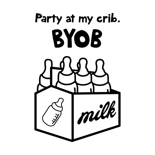  Black and White Vinyl Stickers 